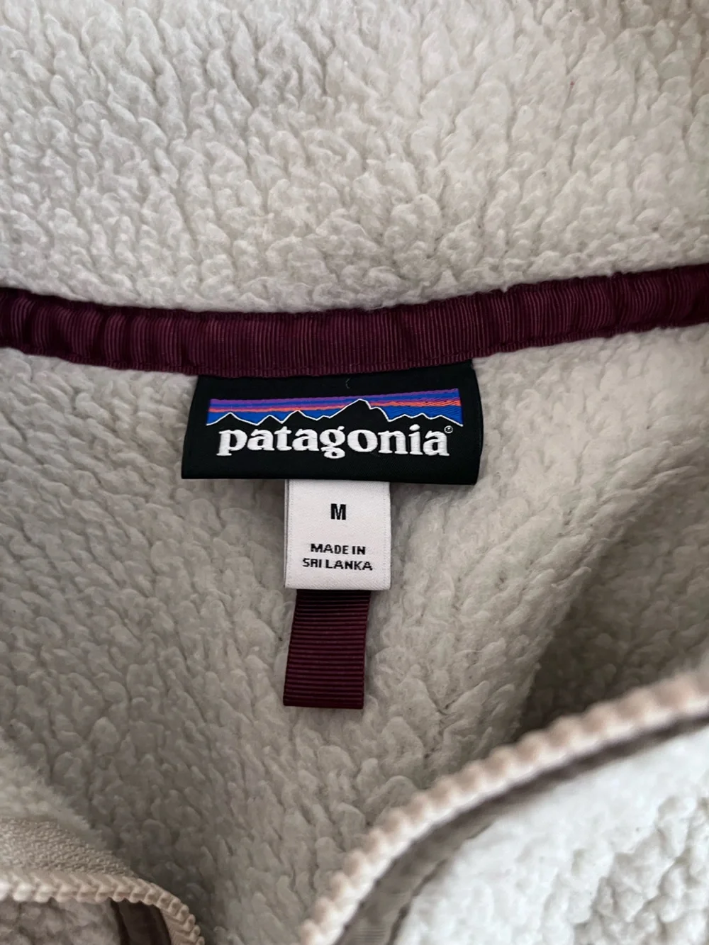 Patagonia cozy sherpa
